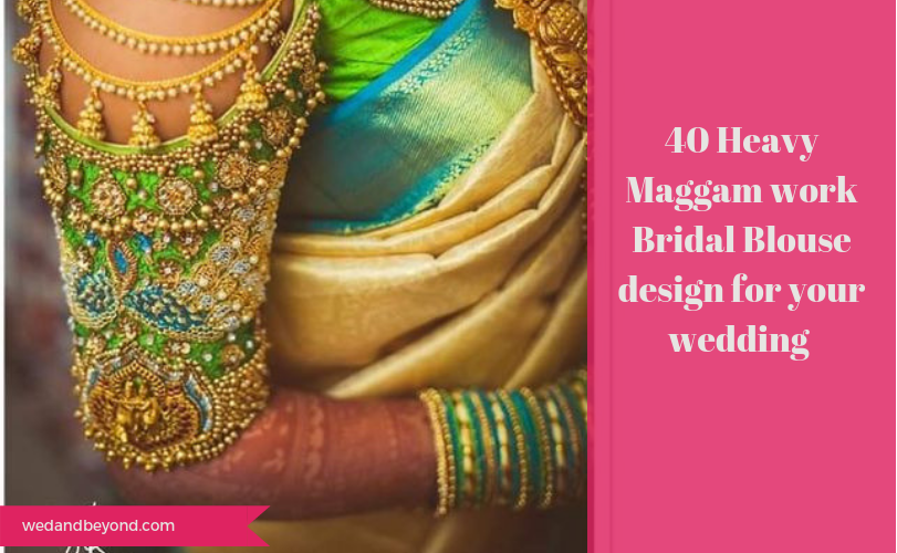 36.Radha krishna bridal blouse design