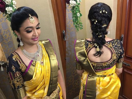 Bridal Hairstyle For Reception Indian Bridal Hairstyle