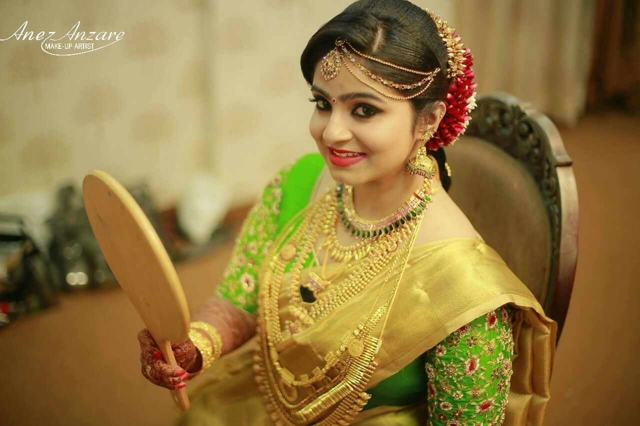 Bridal Makeup for Kerala bride