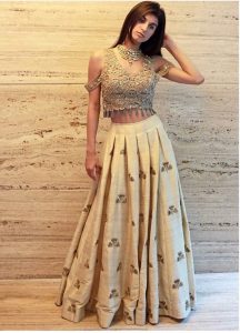 30 Latest Lehenga Saree Blouse Designs to inspire you - Wedandbeyond