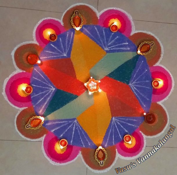 50 Easy and simple Margazhi Rangoli to try this year-2019 - Wedandbeyond