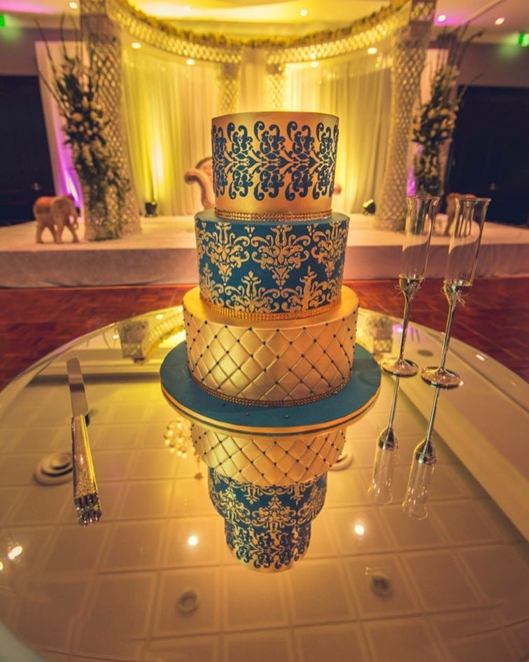Mehndi Theme Celebration Cake - Online Cake Order in Lahore