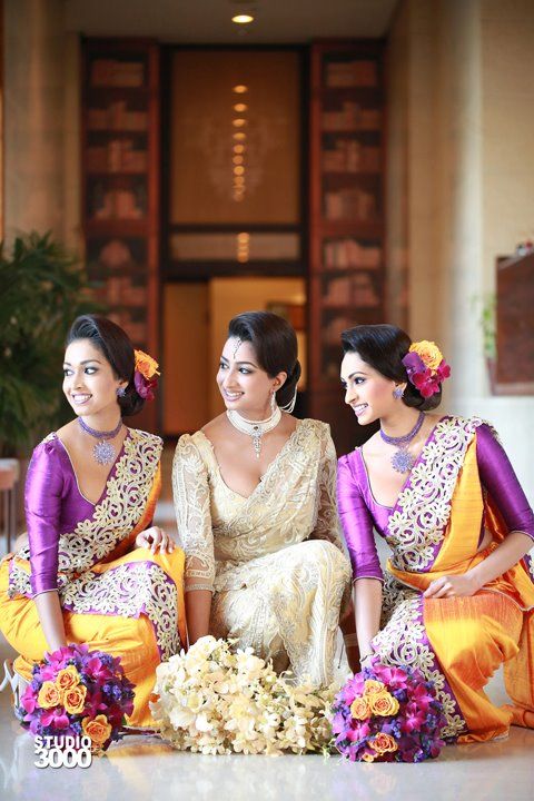 Designer saree for Christian bride