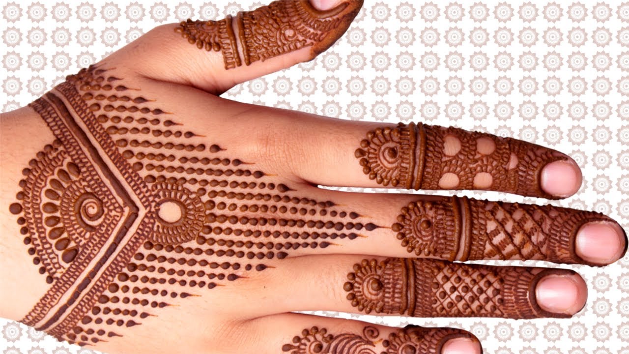 Contemporary Jewelry Pattern Design Mehndi For All Occasions
