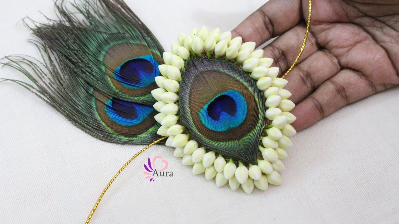 Buy Peacock Feather Hair Clip elizabeth, Bridal Hair Piece Online in India  - Etsy