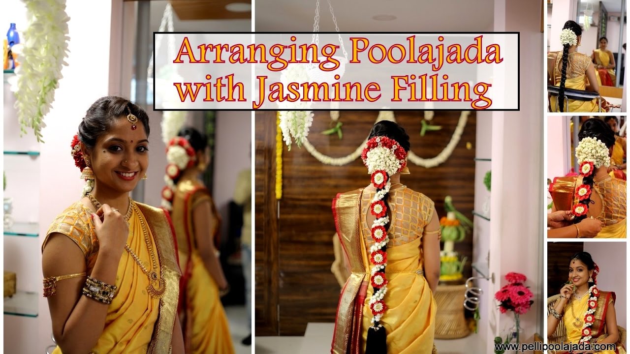 How to Arrange Poolajada with Jasmine Filling