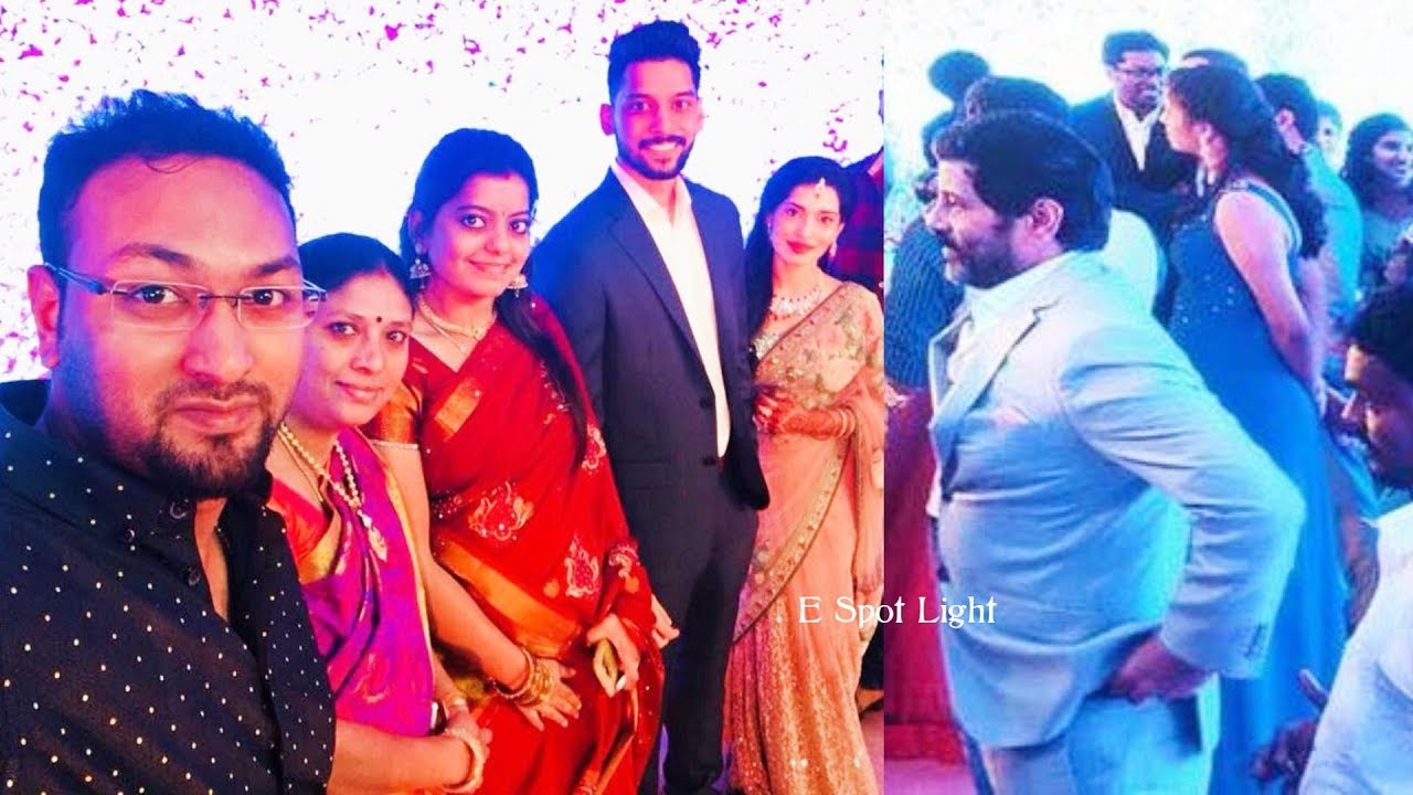 Vikram’s Daughter Akshita Wedding Reception